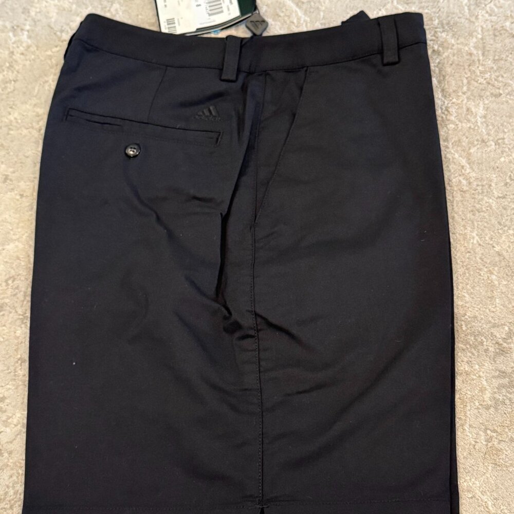 Adidas Golf Ladies Women's Bermuda Shorts Black Cotton Polyester 533690 NEW